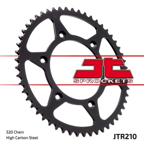 JT SPROCKETS REAR STEEL 46T, 520 1
