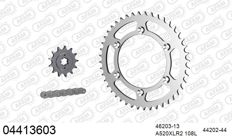 AFAM 520XLR2 108 ARS (CLIP) & SPROCKETS 1