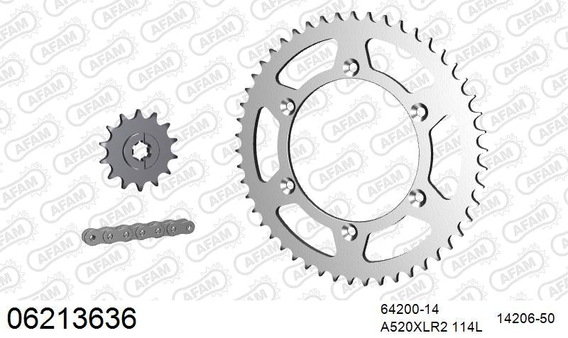 AFAM 520XLR2 114 ARS (CLIP) & SPROCKETS 1