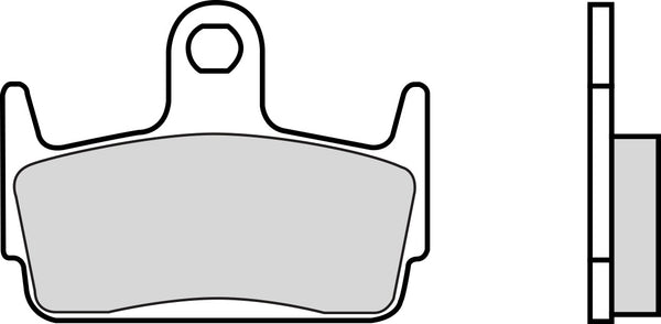 BREMBO 07016CC BRAKE PADS ORGANIC 1