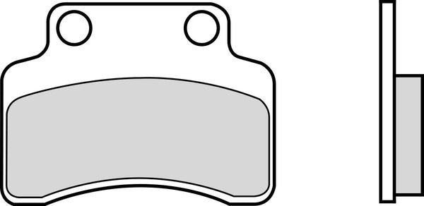 BREMBO 07018CC BRAKE PADS ORGANIC 1