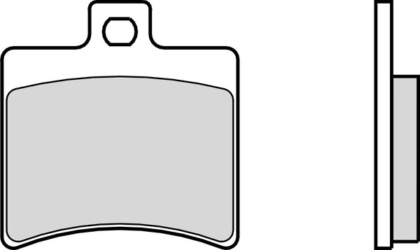 BREMBO 07020CC BRAKE PADS ORGANIC 1