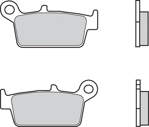 BREMBO 07028CC BRAKE PADS ORGANIC 1