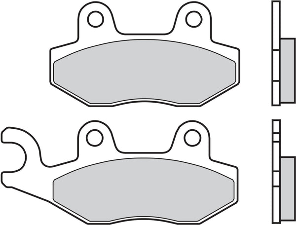 BREMBO 07035CC BRAKE PADS ORGANIC 1