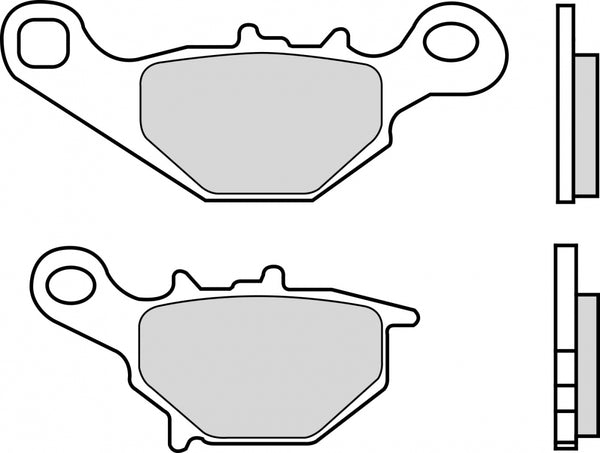 BREMBO 07036CC BRAKE PADS ORGANIC 1