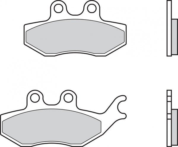 BREMBO 07054CC BRAKE PADS ORGANIC 1