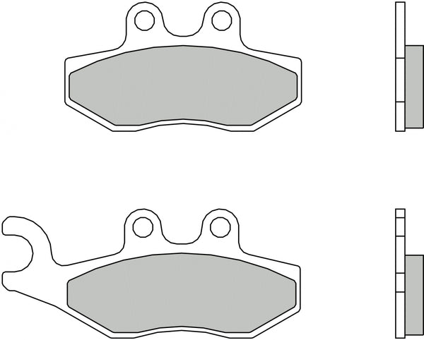 BREMBO 07056CC BRAKE PADS ORGANIC 1