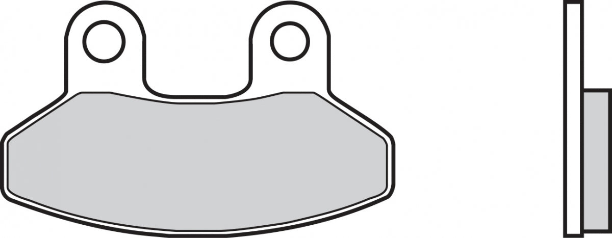BREMBO 07062CC BRAKE PADS ORGANIC 1