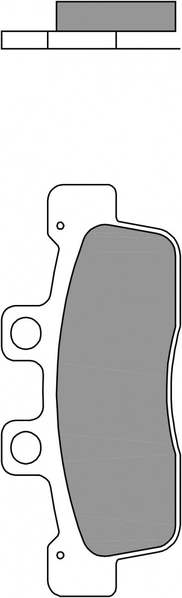 BREMBO 07092CC BRAKE PADS ORGANIC 1
