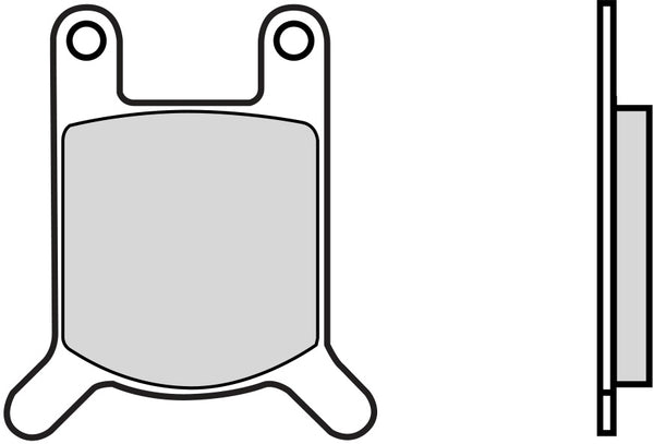 BREMBO 07GR0101 BRAKE PADS ORGANIC GENUINE 1