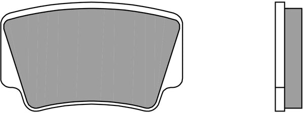 BREMBO 07GR08SD BRAKE PADS SINTER 1