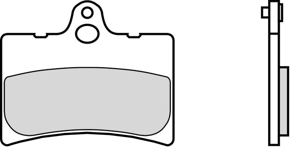 BREMBO 07GR1705 BRAKE PADS ORGANIC GENUINE 1