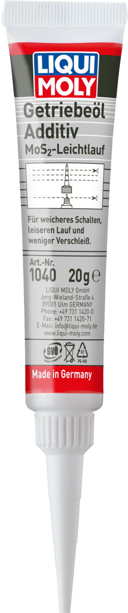 LIQUI MOLY GEAR OIL ADDITIVE WITH MOS2 20G 1
