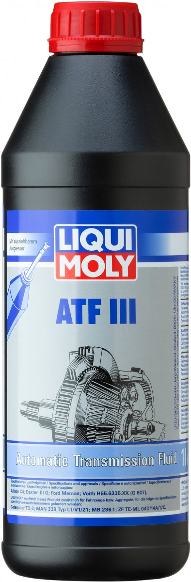 LIQUI MOLY MOTORBIKE GEAR OIL ATF III 1L 1
