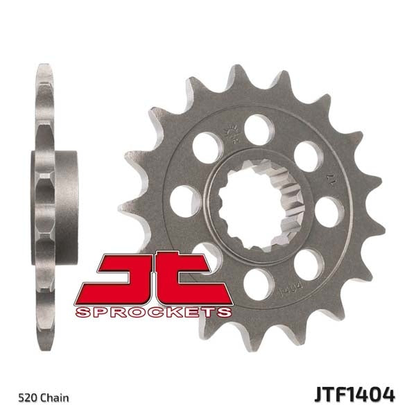 JT SPROCKETS FRONT STEEL 16T, 520 1