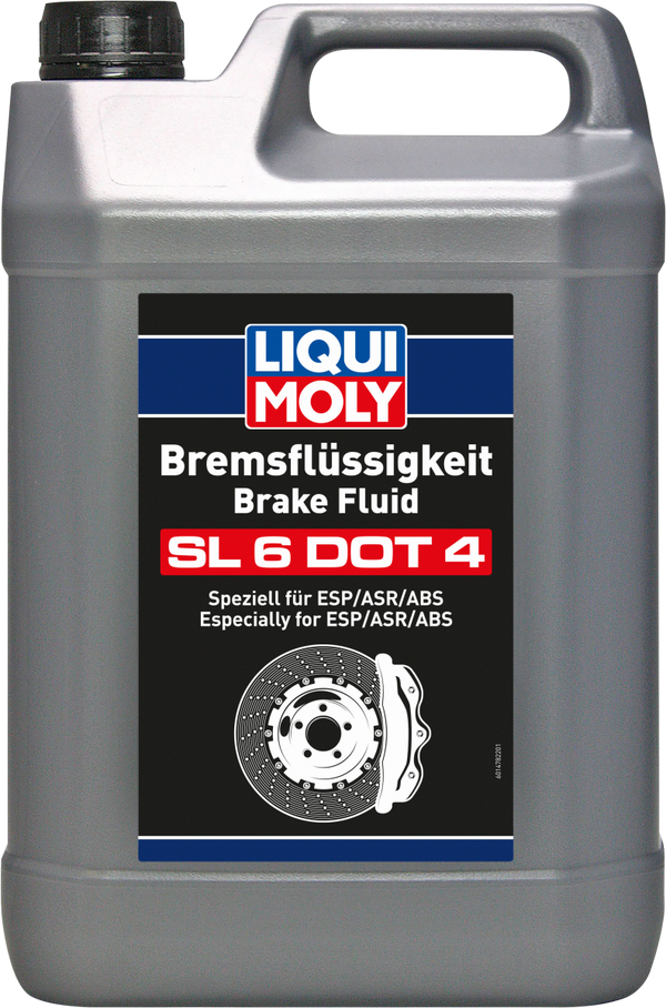 LIQUI MOLY BRAKE FLUID SL6 DOT 4 5L 1