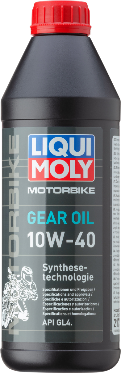 LIQUI MOLY MOTORBIKE GEAR OIL 10W-40 1L 1