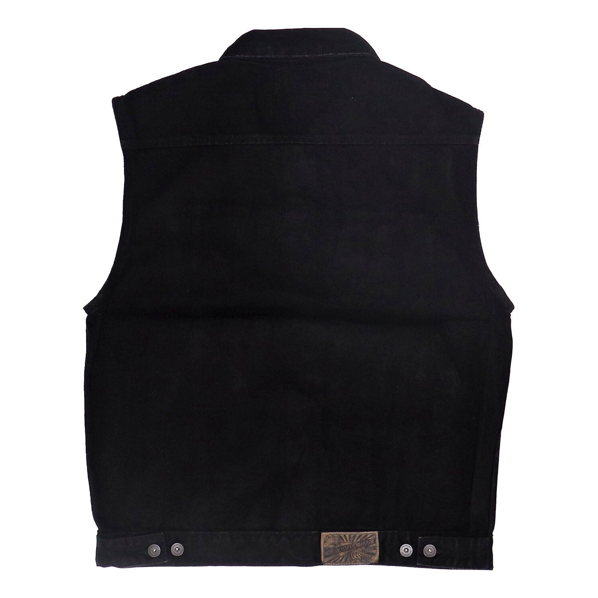 MCS denim vest black 2