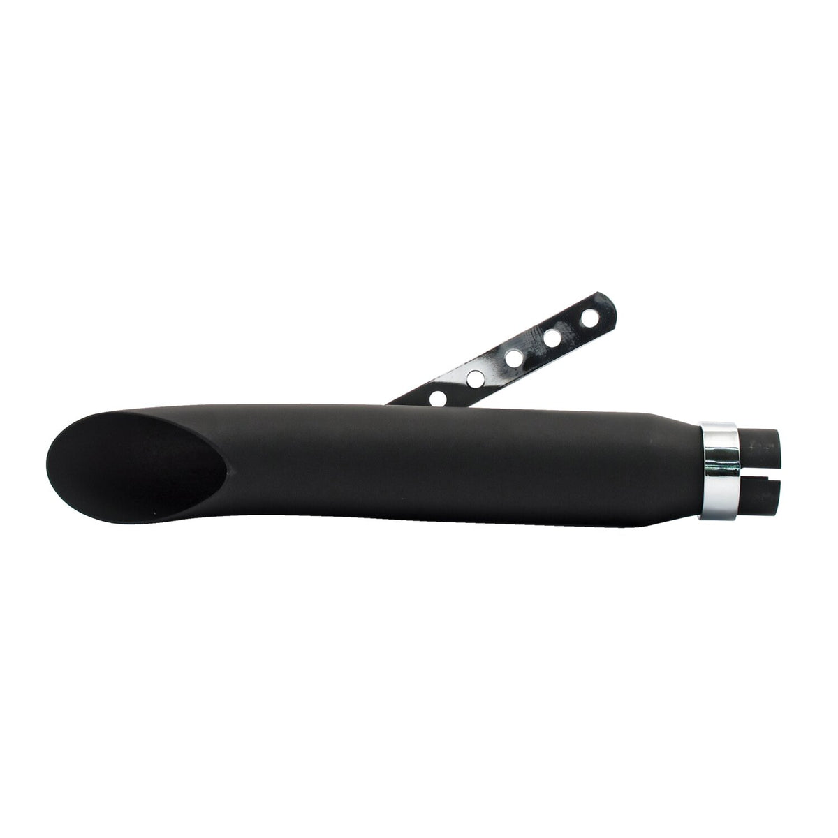 MCS Turn out universal muffler 16" long black 1
