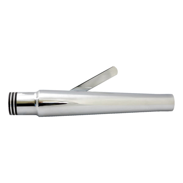 MCS Trumpet universal muffler 17" long chrome 1