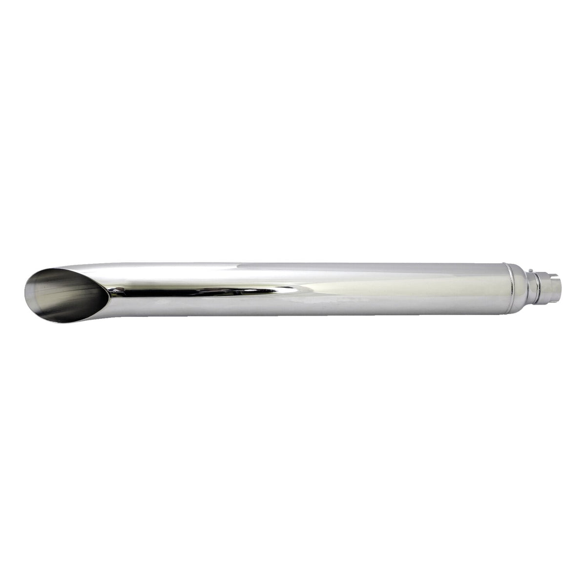 MCS Turn down / turn out universal muffler 32" long chrome 1