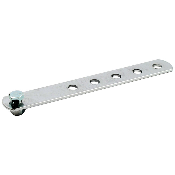MCS Universal exhaust mount bracket. 8" long, 6 holes 1