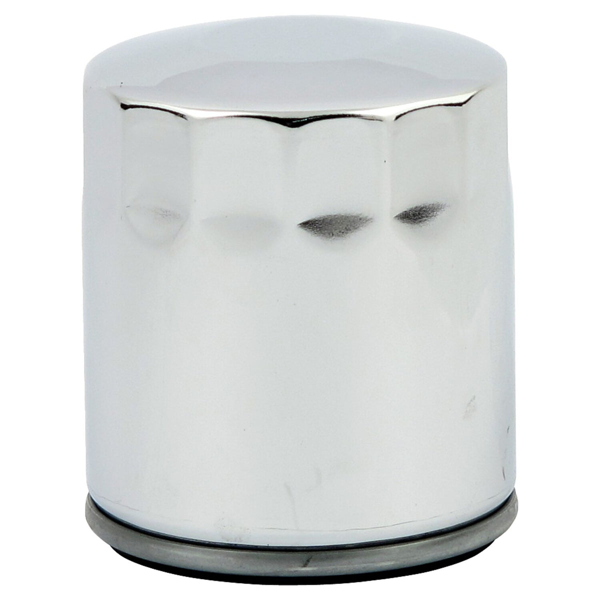 MCS, spin-on oil filter. Chrome 1
