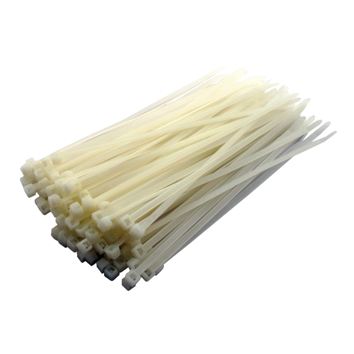 MCS, cable straps. 8" (20cm). White 2