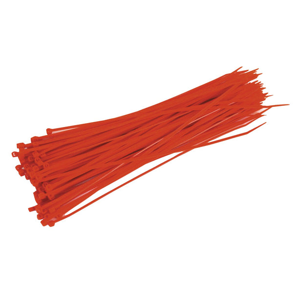MCS, cable straps. 11.5" (29cm). Red 1