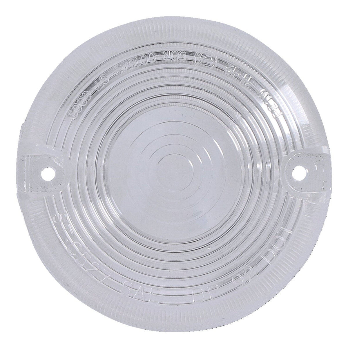 MCS Replacement 3" bullet turn signal lens. Clear 1