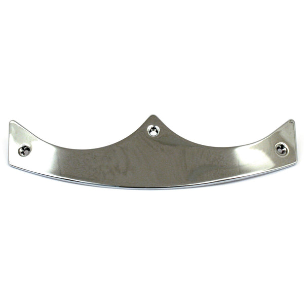 MCS Front fender tip, smooth. Chrome 1