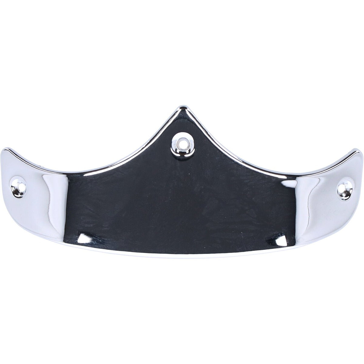 MCS Front fender tip, smooth. Chrome 1