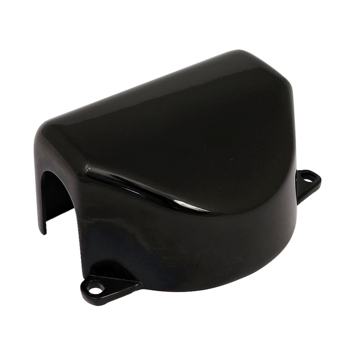 MCS Handlebar clamp cover. Black 1