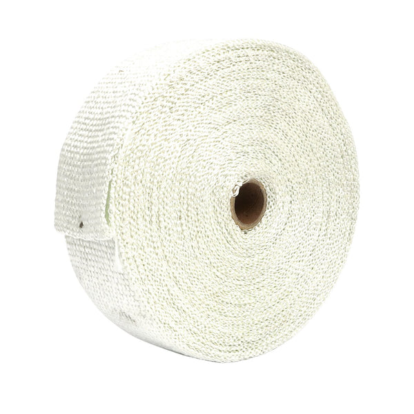 MCS Exhaust insulating wrap. 2" wide white 1