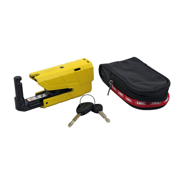 Abus, 8077 Granit Detecto XPlus 2.0 disc brake lock. Yellow 1