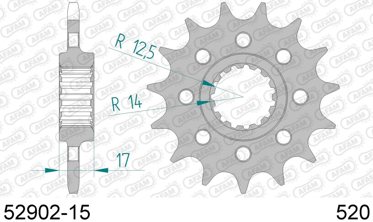 AFAM FRONT 15T, 520 1
