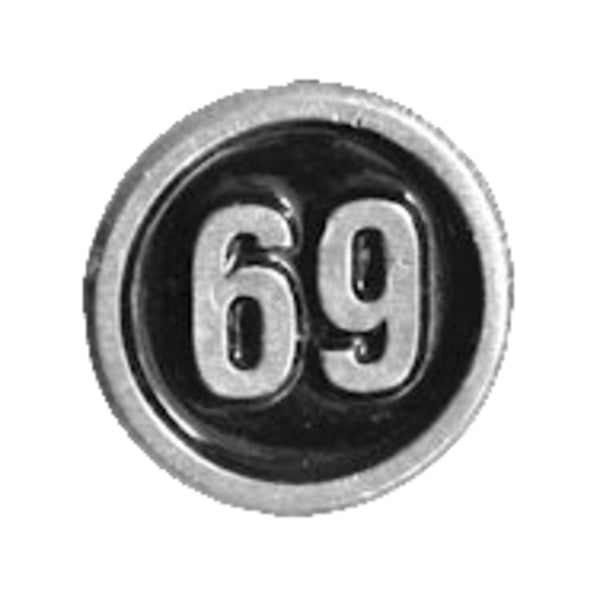 MCS # 69 biker pin 1