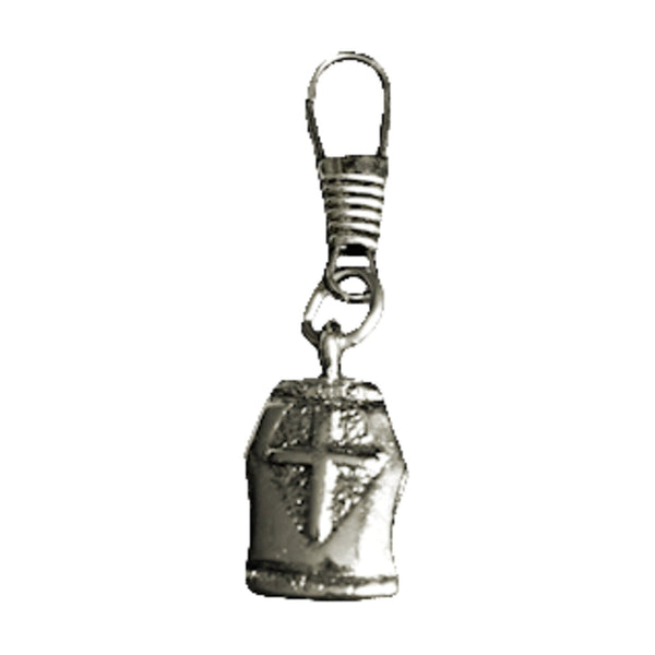 MCS Crusader shield zipper pull 1