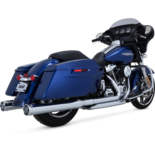 Vance & Hines, Monster Round slip-on mufflers. Chrome 1
