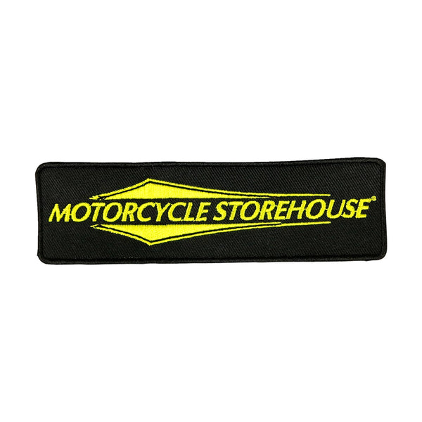 MCS Motorcycle storehouse, logo patch. Black 1
