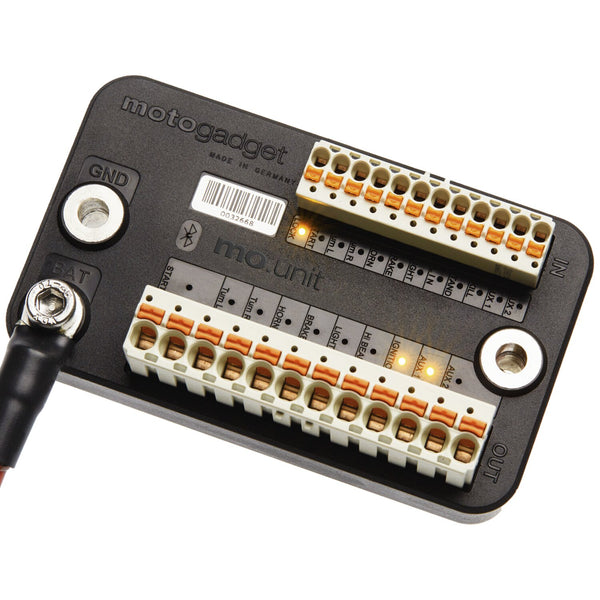 Motogadget mo.unit Blue, digital control unit 1