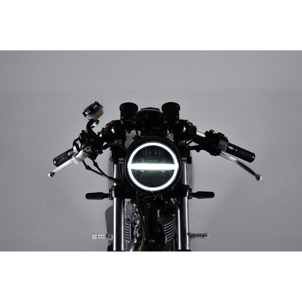 Daytona, Neo Vintage LED headlamp. Black 1
