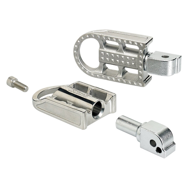 Biltwell, Mushman passenger foot pegs. Polished 1