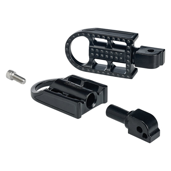 Biltwell, Mushman passenger foot pegs. Black 1