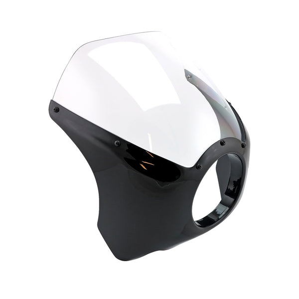 MCS Cafe racer style mini fairing. Black 1