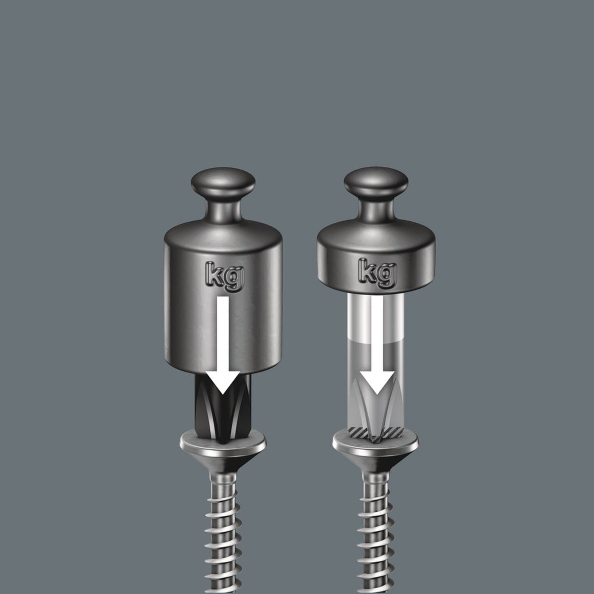 Wera screwdriver for Phillips screws PH2 Series 300 5