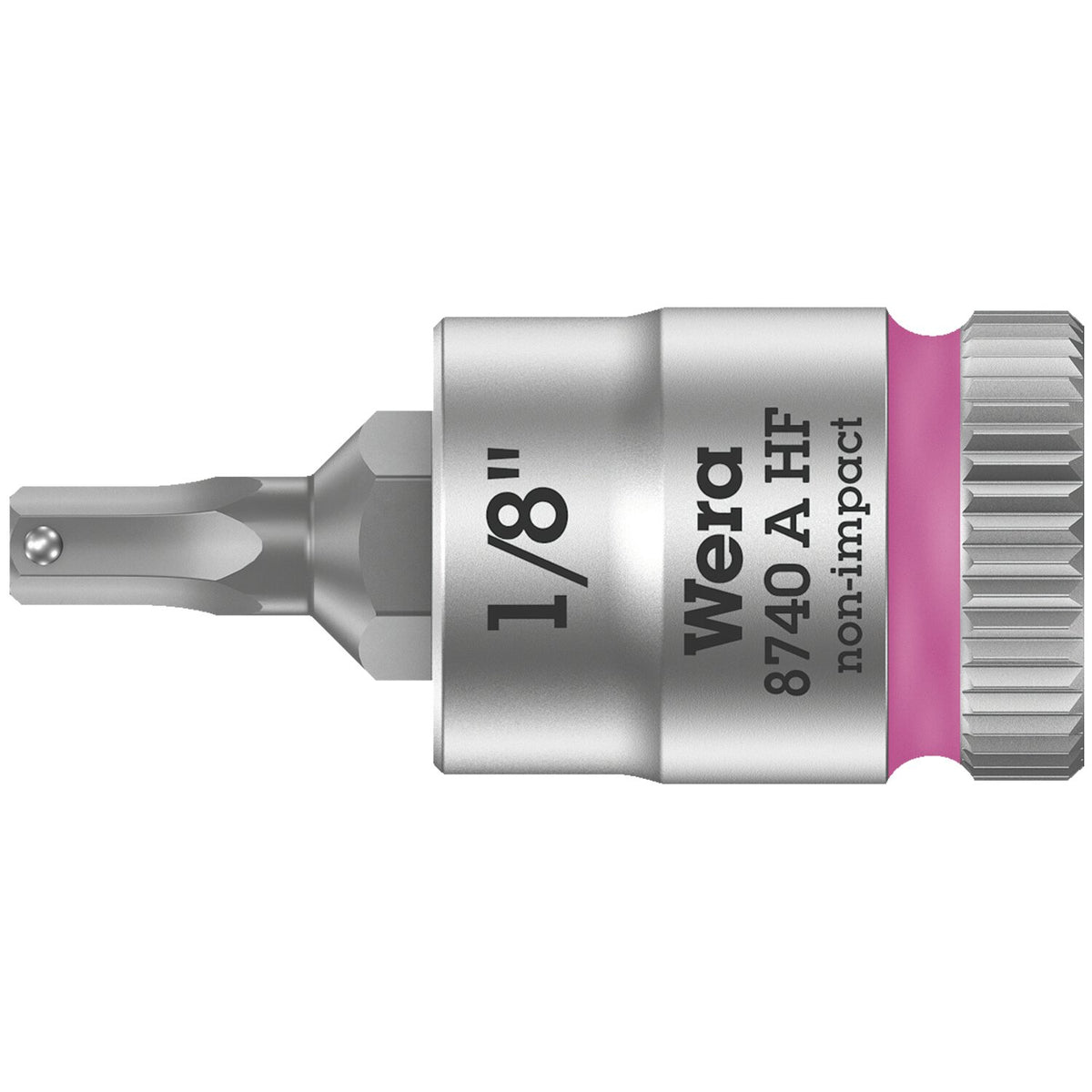 Wera Zyklop 1/4" Hex socket bit w/ holding function US sizes 1