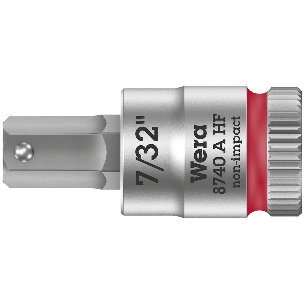Wera Zyklop 1/4" Hex socket bit w/ holding function US sizes 1