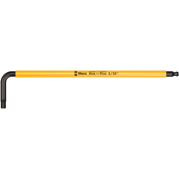 Wera hex key multicolor yellow - US sizes 5/32" 1