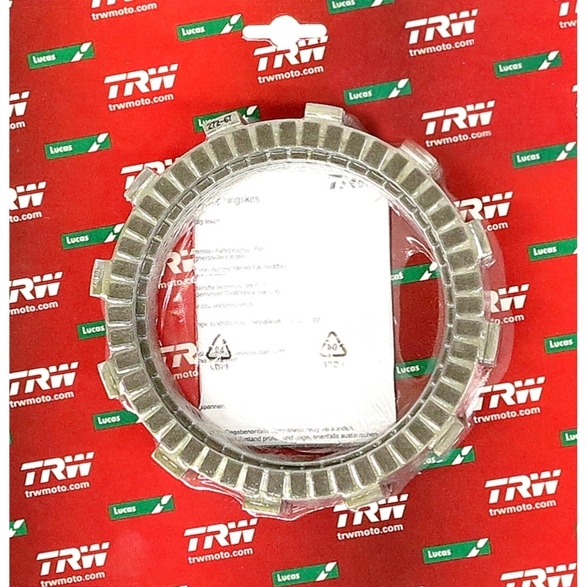 TRW clutch plate kit, frictions discs 1